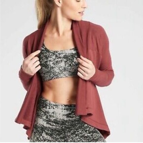 Athleta Nirvana Wear Two Ways Wrap Medium - Picture 7 of 7